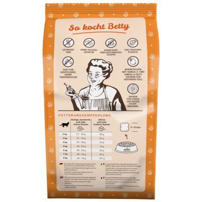 Thumbnail 2: Betty's Landhausküche Betty's Landhausküche für Katzen Trockenfutter Huhn & Ente 1,4 kg