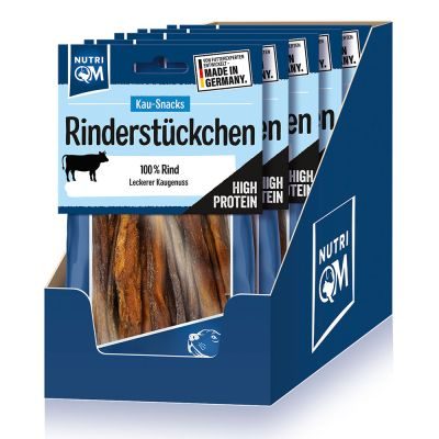 Thumbnail 2: NutriQM Naturals Rinderstückchen 5 x 50g