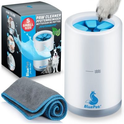 Thumbnail 3: BluePet Pfotenreinigungs-Sparset: Pfotenreiniger-Waschanlage "PfotenBlitz" & Pfotenbalsam: Auch als Nasenbalsam verwendbar! Reinigt sanft, pflegt unbedenklich