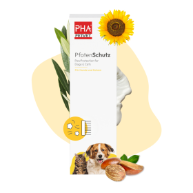 PHA PetVet - PHA PfotenSchutz für Hunde u. Katzen 125 ml - Schützt den empfindlichen Pfoten- und Ballenbereich vor äußeren Einflüssen.