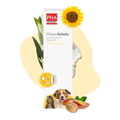 Thumbnail 5: PHA PetVet - PHA PfotenSchutz für Hunde u. Katzen 125 ml - Schützt den empfindlichen Pfoten- und Ballenbereich vor äußeren Einflüssen.