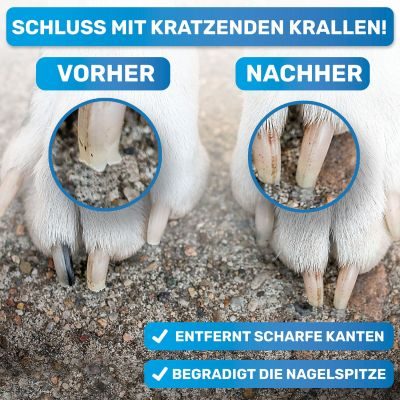Thumbnail 6: BluePet Robuste Krallenfeile & Nagelfeile für große Krallen