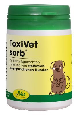 cdVet ToxiVet sorb 50 g – Natürliche Unterstützung für Darm und Leber