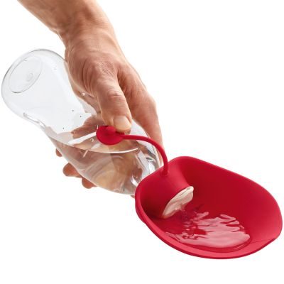 Thumbnail 2: HUNTER Outdoor Trinkflasche mit Silikonnapf List 550 ml, rot