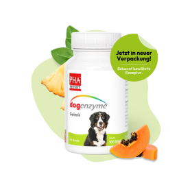 PHA PetVet - PHA dogenzyme – Gelenk 100 Tabletten (46 g) - Unterstützt die Gelenkgesundheit und erhält die optimale Beweglichkeit.