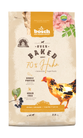 bosch Tiernahrung HPC Oven Baked Huhn – getreidefreies Hundefutter – 2,5kg