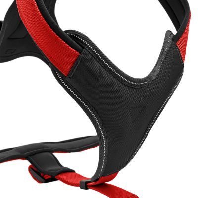 Thumbnail 5: HUNTER Geschirr Neopren L-XL, rot/schwarz