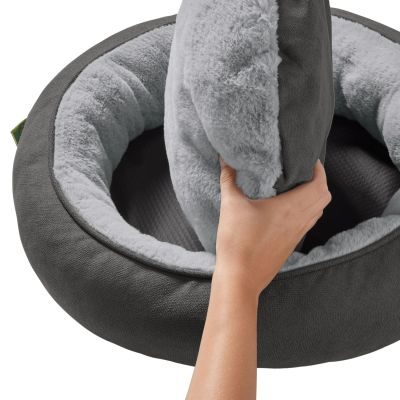 Thumbnail 5: HUNTER Hunde- und Katzenschlafplatz Rockford S (Ø 50 cm), anthrazit/hellgrau