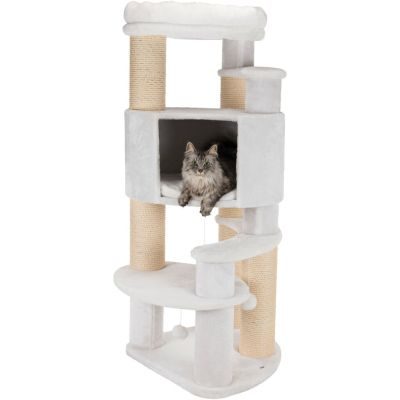Thumbnail 3: TRIXIE Kratzbaum XXL Zita für große Katzen, Weiß, 147cm
