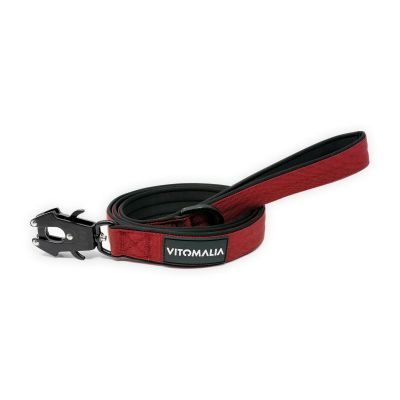 Thumbnail 3: Vitomalia Extreme EditionTaktische Führleine mit Froschkarabiner aus Hartaluminium Bordeaux