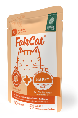Thumbnail 2: Green Petfood FairCat Happy, getreidefreies Nassfutter für ausgewachsene Katzen, 8x85g