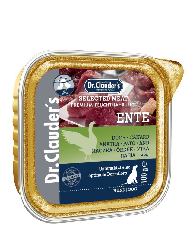 Dr.Clauder’s Selected Meat Schälchen Ente 100g