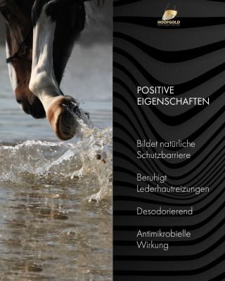 Thumbnail 6: Hoofgold Hornpad für Pferde - Strahlpflege bei Strahlfäule, zum Eindrücken in die Strahlfurche, Inhalt 10 Pads