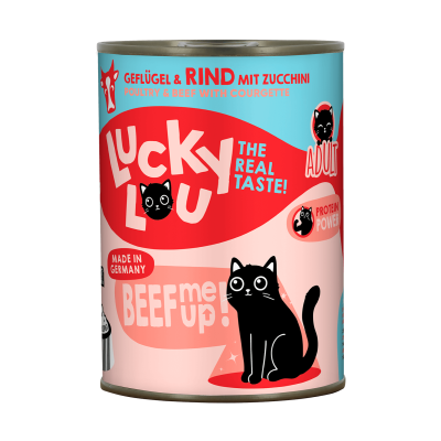 Thumbnail 4: Lucky Lou® Lucky Lou® Lifestage Adult Geflügel & Rind 400g