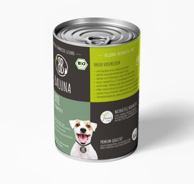 Thumbnail 3: Baluna Bio-Ente mit Kürbis, Süßkartoffel & Leinöl 6x400g