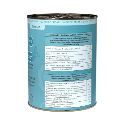 Thumbnail 3: catz finefood® catz finefood® Classic N° 13 - Hering & Shrimps 400g