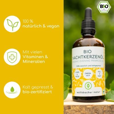 Thumbnail 5: Wolfsbacher Natur Bio Nachtkerzenöl 100 ml