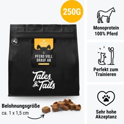 Tales & Tails Pferd voll drauf ab Einzelne Tüte