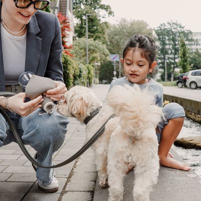 Thumbnail 5: KESSI Outdoor Trinkflasche mit Silikonnapf KESSI 550 ml, grau