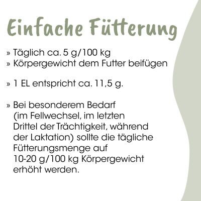 Thumbnail 7: cdVet EquiGreen MicroMineral plus 8 kg – Natürliches Mineralergänzungsfuttermittel mit Moringa & Huminsäuren für Pferde