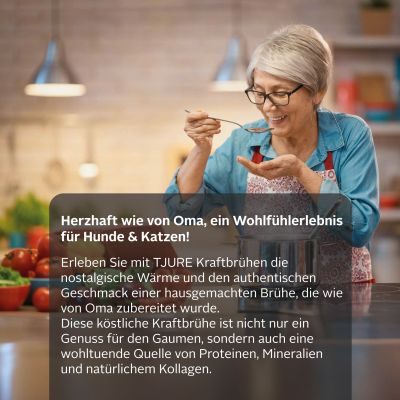 Thumbnail 13: TJURE TJURE Hundesmoothie - Kraftbrühe Rind - 320 ml Flasche 12er Pack