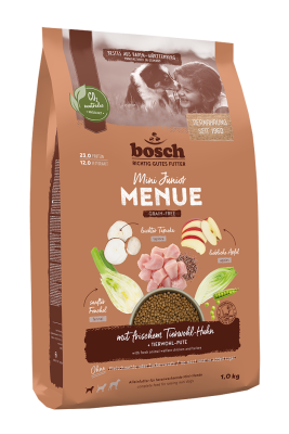 bosch Tiernahrung HPC MENUE Mini Junior Tierwohl-Huhn