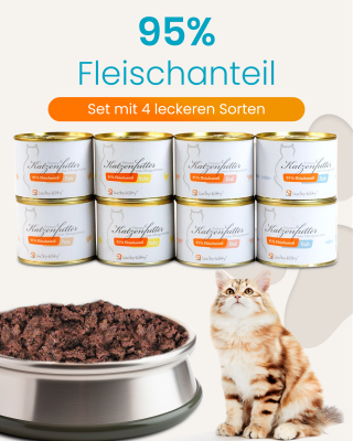 Thumbnail 3: Lucky-Kitty Katzenfutter Sparpaket C "Geflügel I" (15 x 200g)