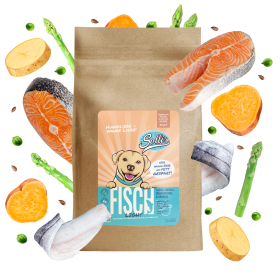 Sollis Fettarmes Hundefutter mit Fisch 6 kg
