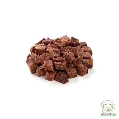 kauartikel.com Straußen-Würfel - Hunde-Kauartikel - Hunde-Snack - Hypoallergen-Kausnack - Trainings-Leckerli vom Strauß