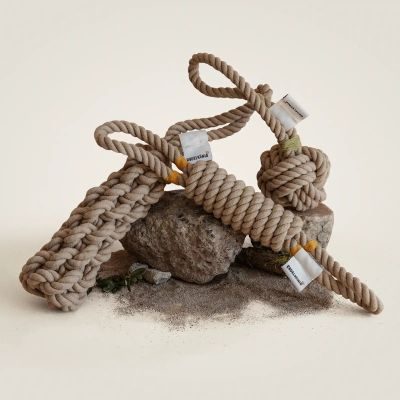 Thumbnail 1: Rudelkönig Seilspielzeug für Hunde aus 100% Baumwolle, Tau Hundespielzeug