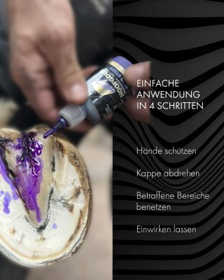 Thumbnail 7: Hoofgold BlueStuff Strahlpflegemittel - Schnelle Hilfe bei Strahlfäule