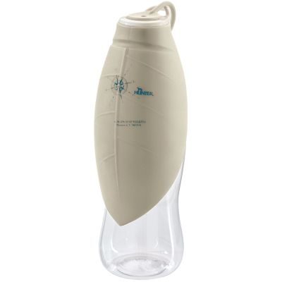 HUNTER Outdoor Trinkflasche mit Silikonnapf List 550 ml, beige