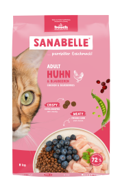 Sanabelle Sanabelle Adult Huhn – Katzenfutter – leicht verdaulich – 8kg