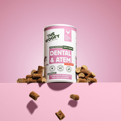 THE WOOFY Softe Leckerli zur Zahnpflege für den Hund