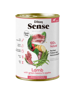 Dibaq Sense Nassfutter getreidefrei Lamm 380g