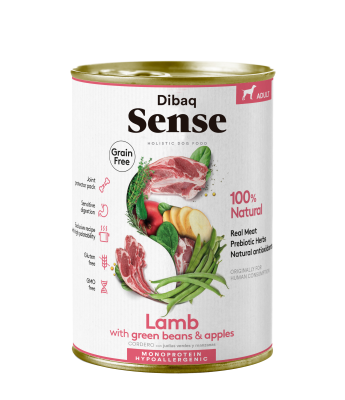 Dibaq Sense Nassfutter getreidefrei Lamm 380g