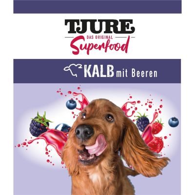 Thumbnail 8: TJURE TJURE Hund - Kalb mit Beeren 220 ml Flasche 12er Pack