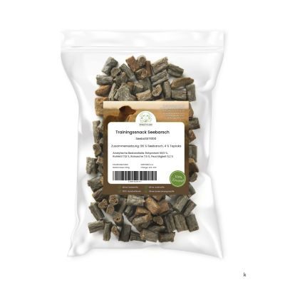 Thumbnail 2: kauartikel.com Seebarsch-Sticks-Trainingssnack - Hunde-Kauartikel - Hunde-Snack - Kausnack - Fisch-Leckerli