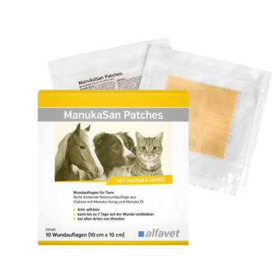 alfavet ManukaSan Patches 10 x 10