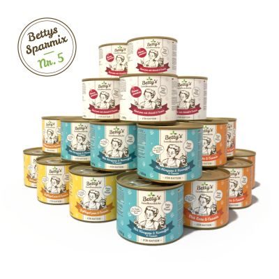 Betty's Landhausküche SPARMIX 5 - Katze 200g x 24