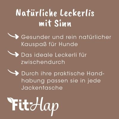 Thumbnail 5: Fit-Hap Bio-Lein-Sticks 1 kg – Natürlicher Kauspaß für Hunde in Bio-Qualität