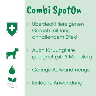 Thumbnail 6: insektoVet® Combi SpotOn 50 ml – Natürliches Duftöl zur Geruchsmaskierung für Hunde, Katzen & Kleintiere