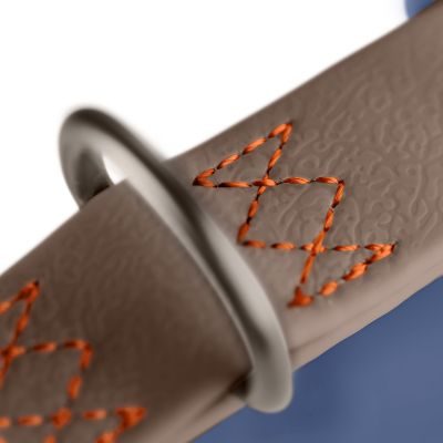 Thumbnail 7: HUNTER Halsband Havanna Mini XS-S (35), taupe/rauchblau