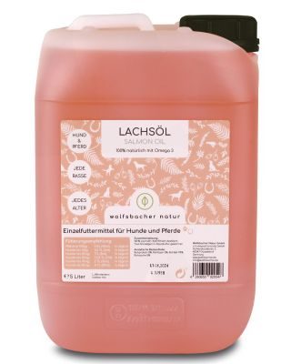 Thumbnail 7: Wolfsbacher Natur Natürliches Lachsöl für Hunde & Katzen 250ml