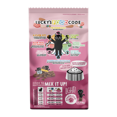Thumbnail 2: Lucky Lou® Lucky Lou® Food Code Lifestage Light Geflügel & Lamm 1,7 kg
