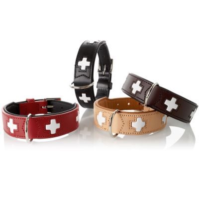 Thumbnail 9: HUNTER Halsband Swiss XL (75), rot/schwarz