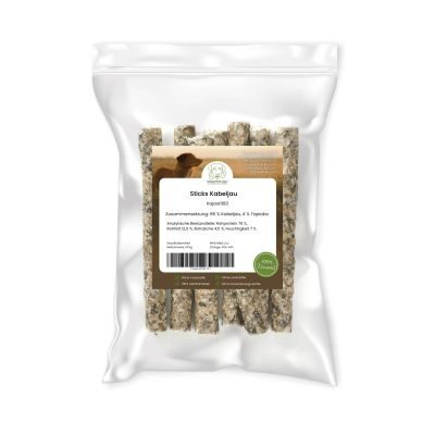 Thumbnail 2: kauartikel.com Kabeljau-Sticks - Hunde-Kauartikel - Hunde-Snack - Kausnack - Fisch-Leckerli