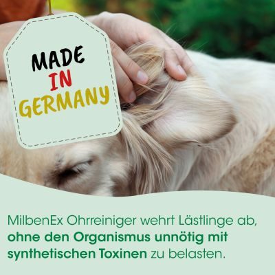 Thumbnail 3: insektoVet® MilbenEx Ohrreiniger 20 ml – Natürlicher Ohrreiniger mit Repellent-Wirkung gegen Milben