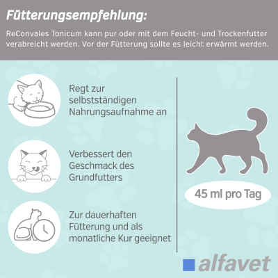 Thumbnail 5: alfavet ReConvales Tonicum Katze   3 x 45 ml