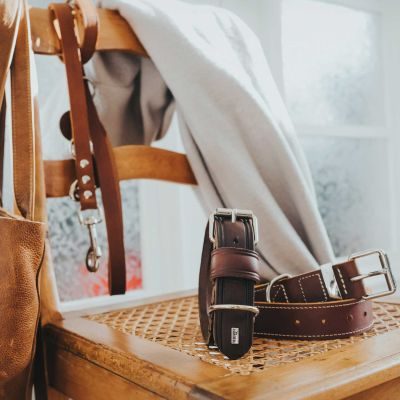 Thumbnail 8: HUNTER Halsband Aalborg Special M (55), cognac